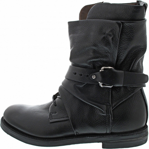 A.S.98 Samurai Schnürstiefel in nero