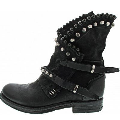 A.S.98 Stiefelette in nero