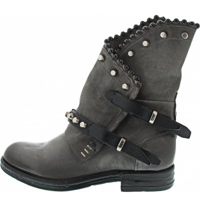 A.S.98 Stiefelette in smoke-nero-smoke A.S.98 Stiefelette in smoke-nero-smoke