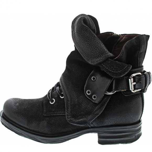 A.S.98 Schnürstiefel in nero