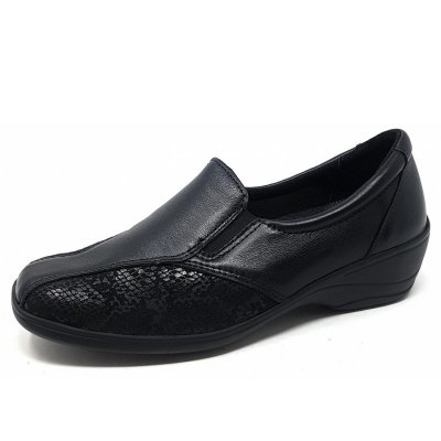 Aco OLga 54 Slipper in black Aco OLga 54 Slipper in black