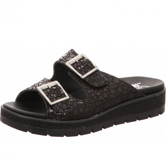 Aco Pantolette in schwarz