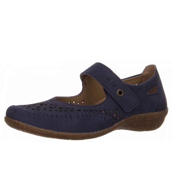Aco Spangenpumps in blau