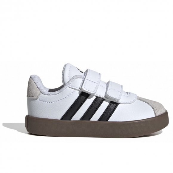 adidas VL Court 3.0 Sneaker in white black