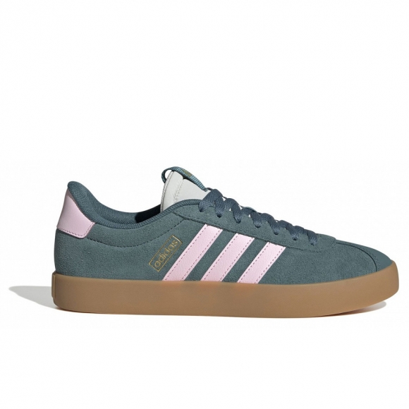 adidas VL Court 3.0 Sneaker in tea pink gold