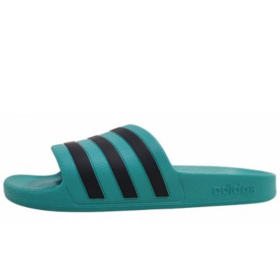 adidas Adilette Aqua Pantolette in teal/black adidas Adilette Aqua Pantolette in teal/black
