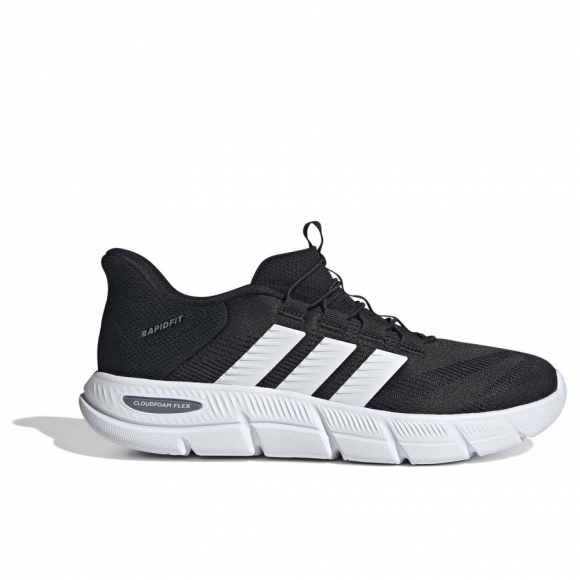 adidas Cloudfoam Flex Sneaker in black white