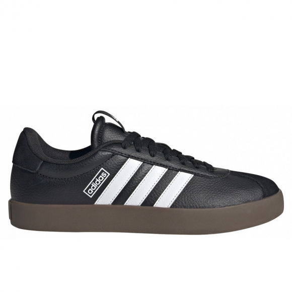 adidas VL Court 3.0 Sneaker in black white gun