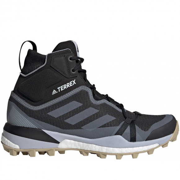 adidas Trekkingschuh in Core Black / Halo Silver / Halo Blue