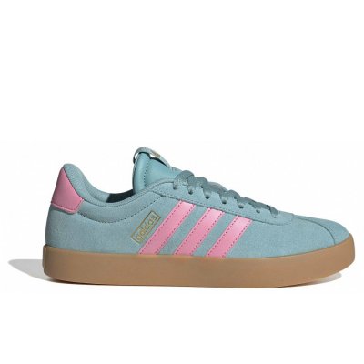 adidas VL Court 3.0 Sneaker in blue pink gold
