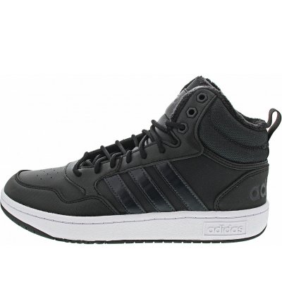 adidas Hoops 3.0 Mid WTR Sneaker high in cblack-carbon-ftwwht