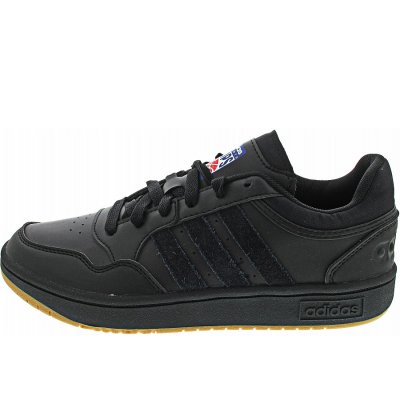adidas Hoops 3.0 Sneaker low in cblack-cblack-ftwwht