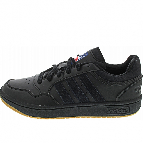 adidas Hoops 3.0 Sneaker low in cblack-cblack-ftwwht