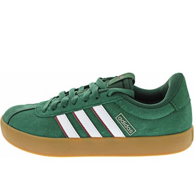 adidas VL Court 3.0 Sneaker low in drkgrn-ftwwht-cburgu