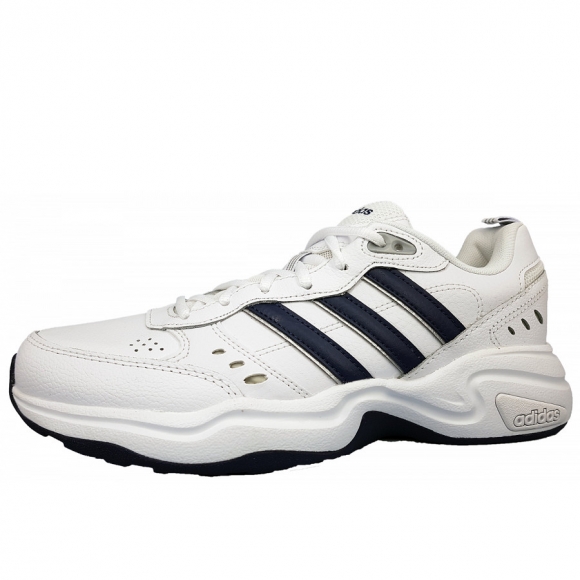 adidas Strutter Laufschuh in white/ darkblue