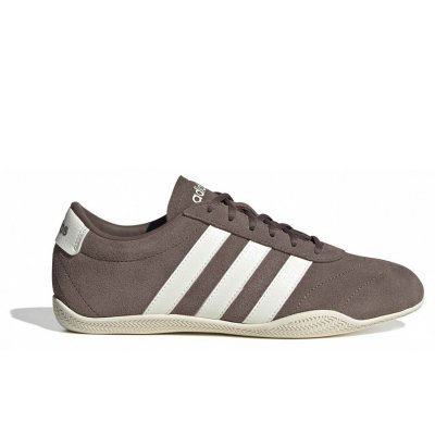 adidas Grand Court Lo Sneaker in earth offwhite
