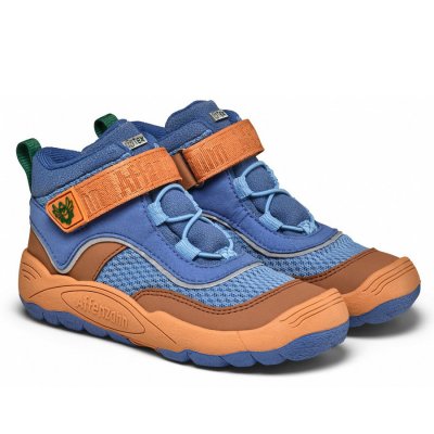 Affenzahn Explory Bird of Paradise Klettstiefel in blau orange Affenzahn Explory Bird of Paradise Klettstiefel in blau orange