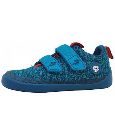 Affenzahn Knit Happy Shark Barfußschuhe in Petrol Affenzahn Knit Happy Shark Barfußschuhe in Petrol