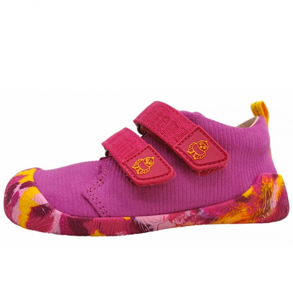 Affenzahn Walky Vogel Barfußschuhe in Lila/Pink