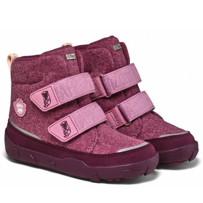 Affenzahn Wolle Comfy Otter Klettstiefel in Pink, Lila Affenzahn Wolle Comfy Otter Klettstiefel in Pink, Lila