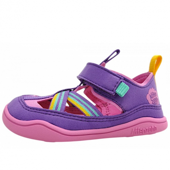 Affenzahn Breezy Kreativ Tukan Sandale in Lila 680