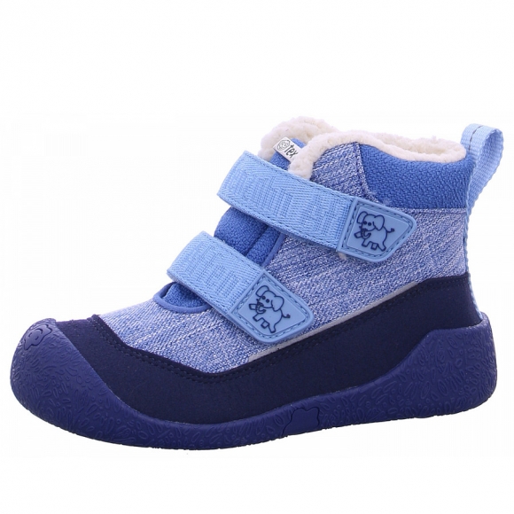 Affenzahn Elefant Winterstiefel in blau