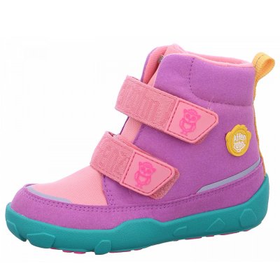 Affenzahn Eule Winterstiefel in rosa