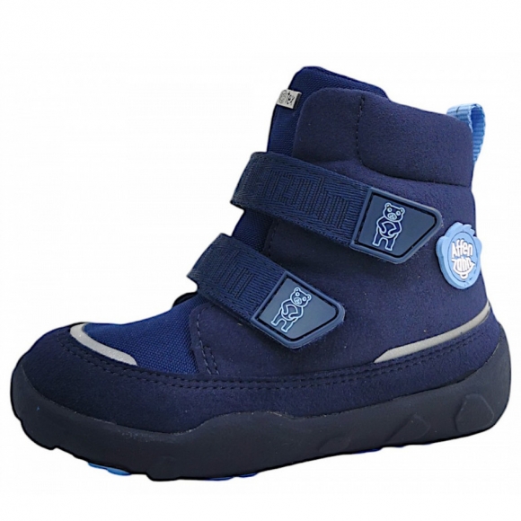 Affenzahn Vegan Bär Winterstiefel in blau