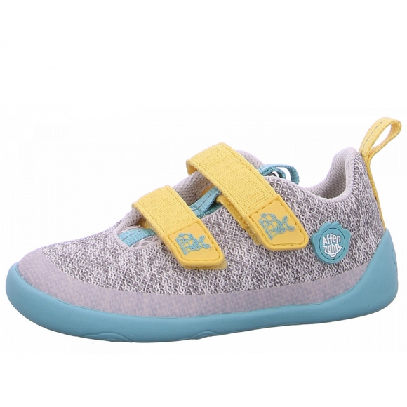 Affenzahn Nashorn Barfußschuhe in grau multi