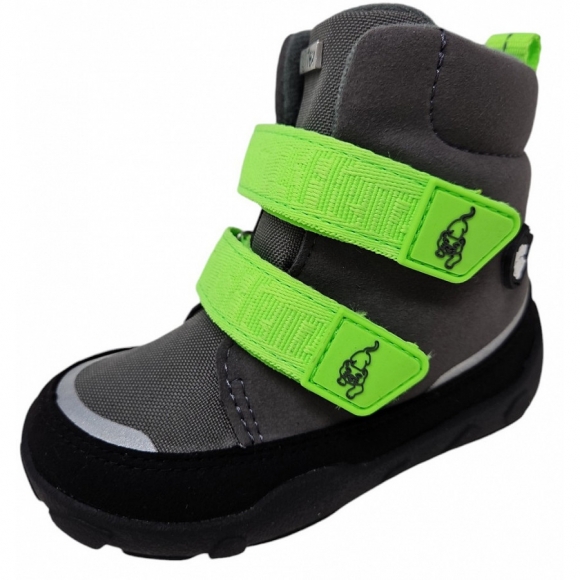 Affenzahn Comfy Panter Winterstiefel in grau