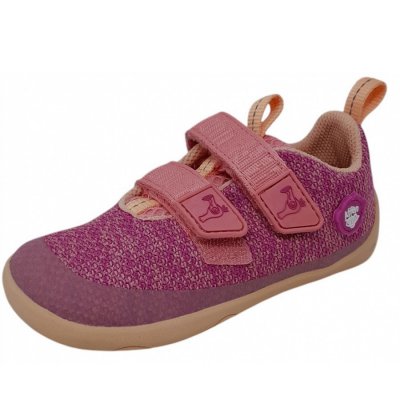 Affenzahn Knit Happy Flamingo Klettschuh in rosa
