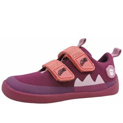 Affenzahn Lucky Otter Barfußschuhe in Dunkelrot