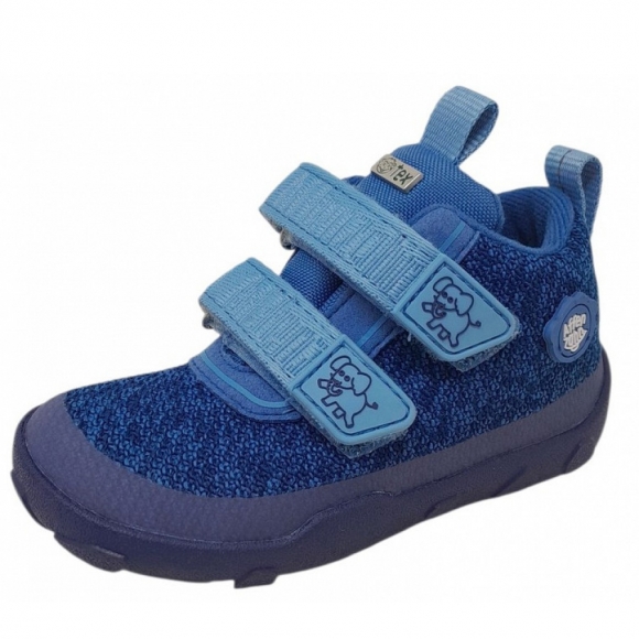 Affenzahn Happy Elefant Klettschuh in blau