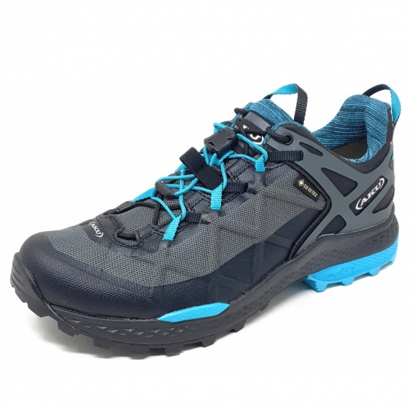 AKU Rocket DFS GTX Wanderschuh in schwarz türkise