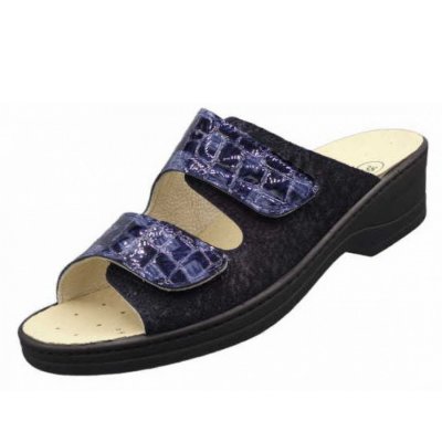 Algemare Pantolette in blau Algemare Pantolette in blau