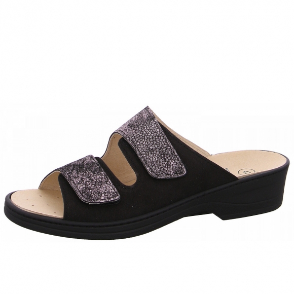 Algemare Pantolette in schwarz