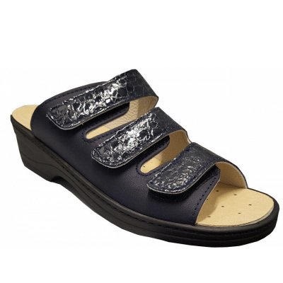 Algemare damen pantolette Pantolette in dunkelblau Algemare damen pantolette Pantolette in dunkelblau