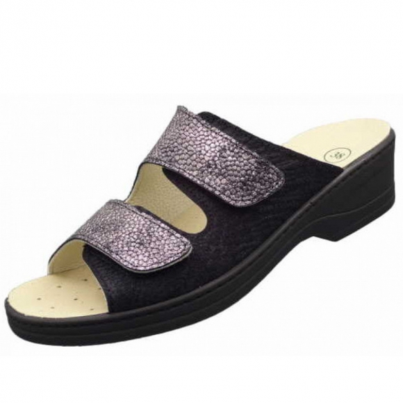 Algemare Pantolette in schwarz