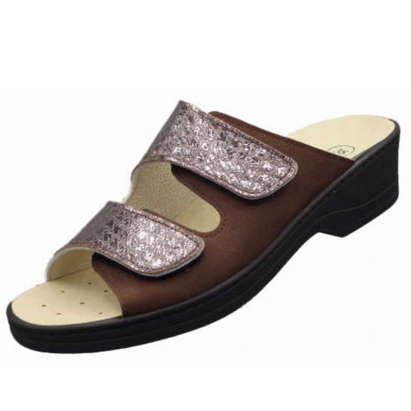 Algemare Pantolette in braun