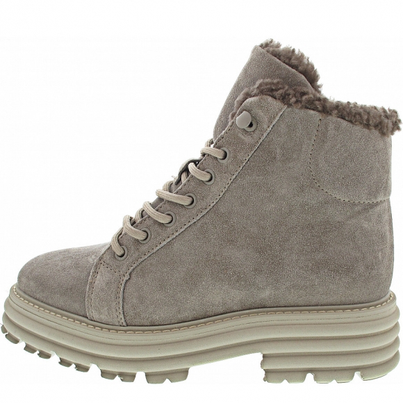 Alpe Sport Schnürstiefelette in taupe