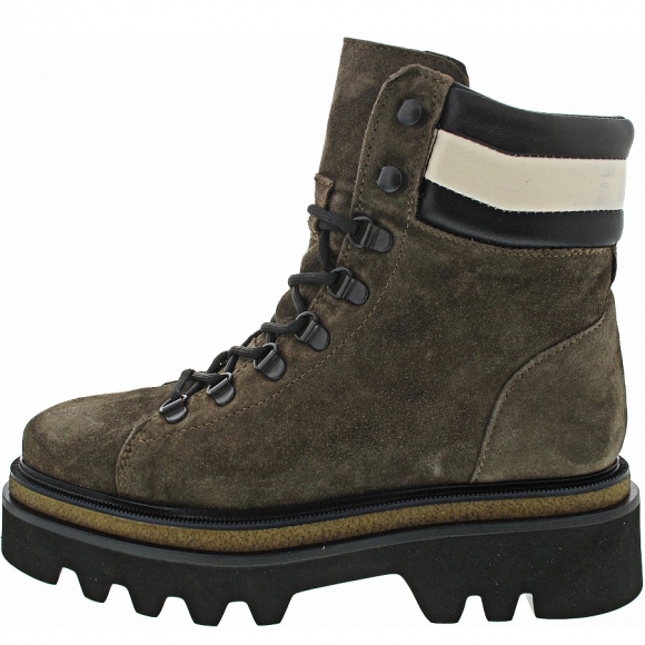 Alpe Sport Schnürstiefelette in kaki
