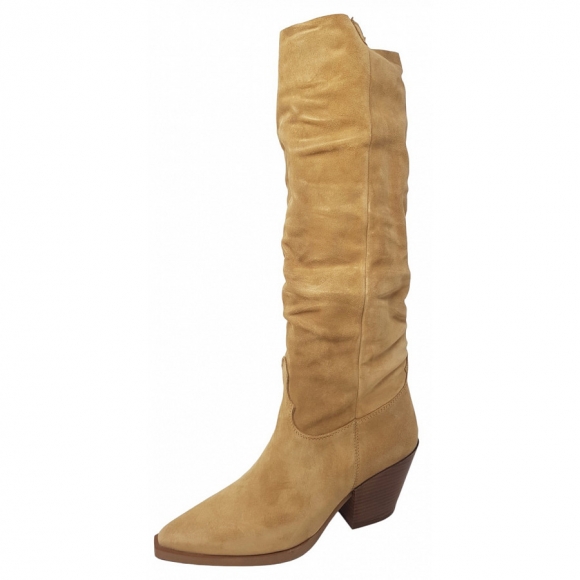 Alpe Sport Schaftstiefel in camello babysilk