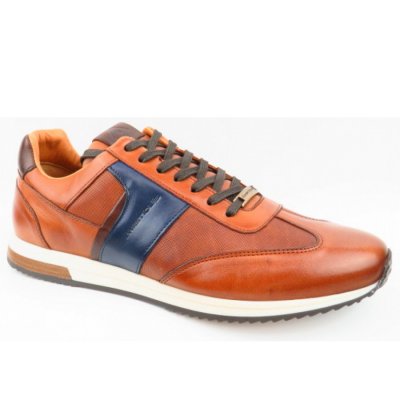 Ambitious cognac navy Sneaker in cognac navy