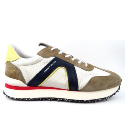 Ambitious Sneaker in taupe white blue Ambitious Sneaker in taupe white blue