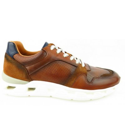 Ambitious cognac Kombiniert Sneaker low in cognac Kombi.