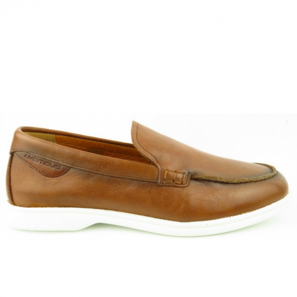 Ambitious cognac Slipper in cognac