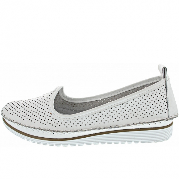 Andrea Conti Slipper in weiss