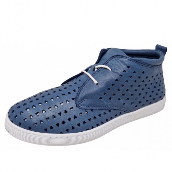 andrea conti Schnürer in infinity blue white