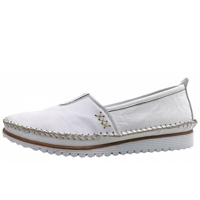 andrea conti Slipper in weiß 001 andrea conti Slipper in weiß 001