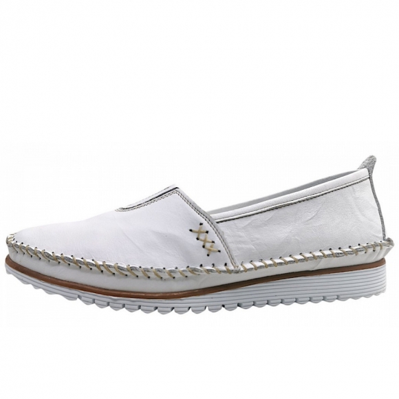 andrea conti Slipper in weiß 001